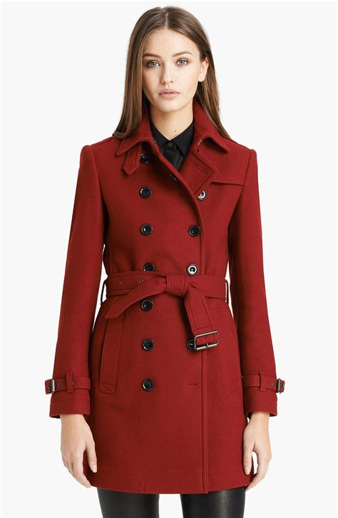 burberry trench coat sale price|Burberry oversized wool trench coat.